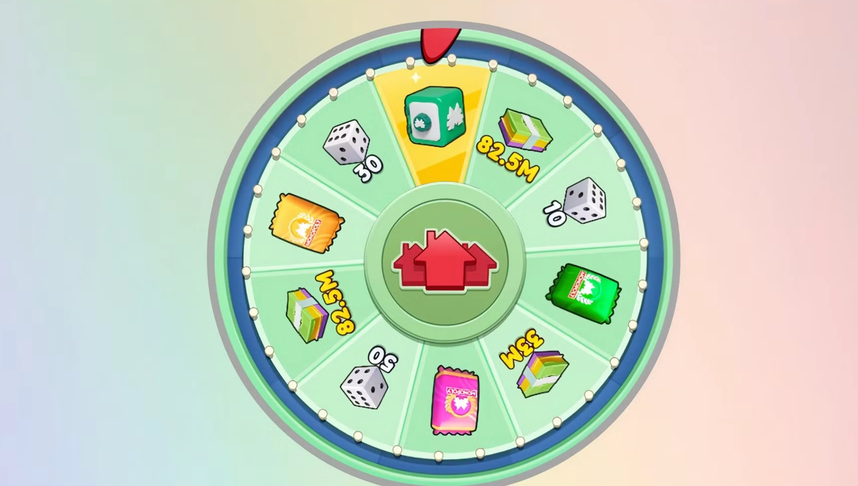 Color Set Wheel Rewards monopoly go